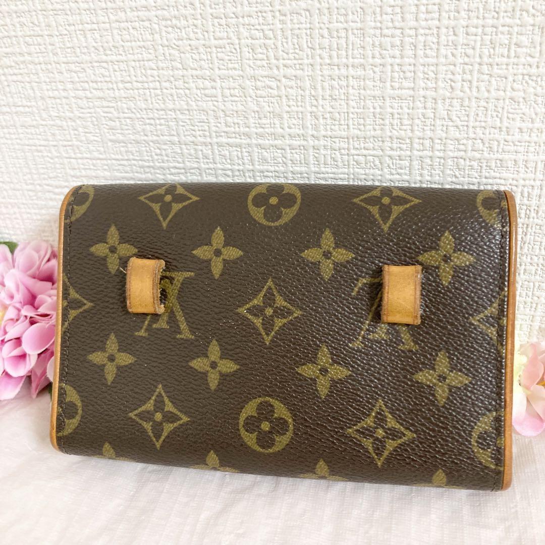 美品✨ルイヴィトン　モノグラム　ポシェットフロランティーヌ　ウエストバッグ