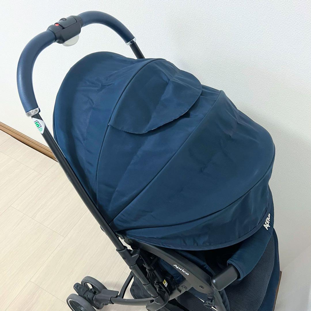 美品✨アップリカ ベビーカー ラクーナクッションAB レザー調ハンドル ラクーナ クッション AE | ベビーカー・チャイルドシートの