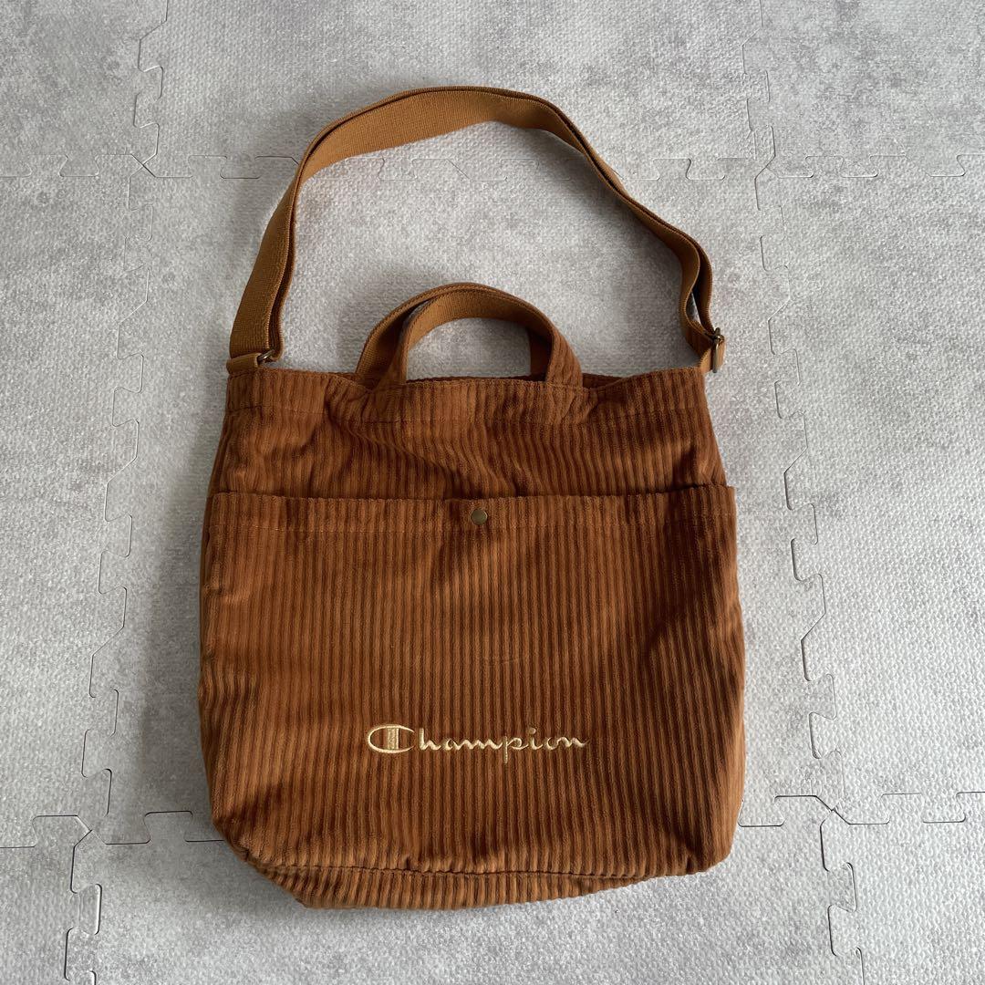 Champion ショルダーバッグ コーデュロイ Vintagey2k