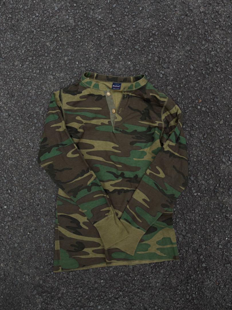 迷惑 ロンT サーマル 90s USA製