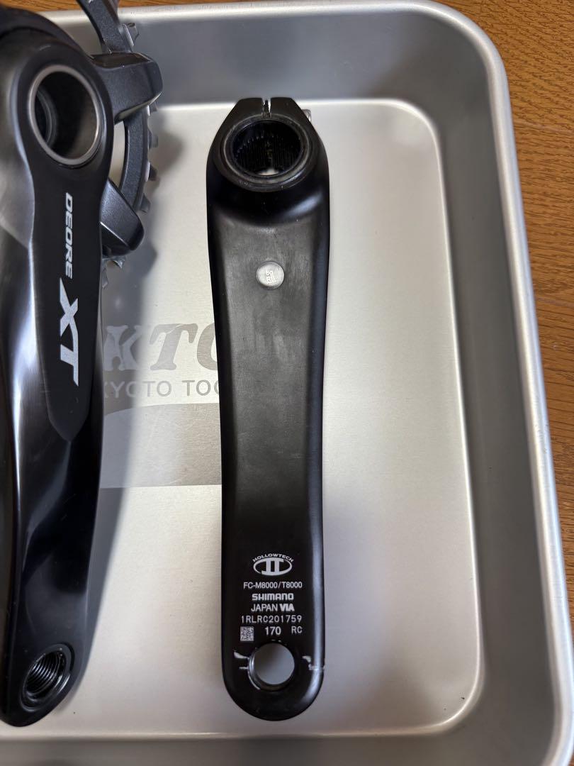 Shimano Deore XT FC-M8000-Bクランク170mm 30T - メルカリ