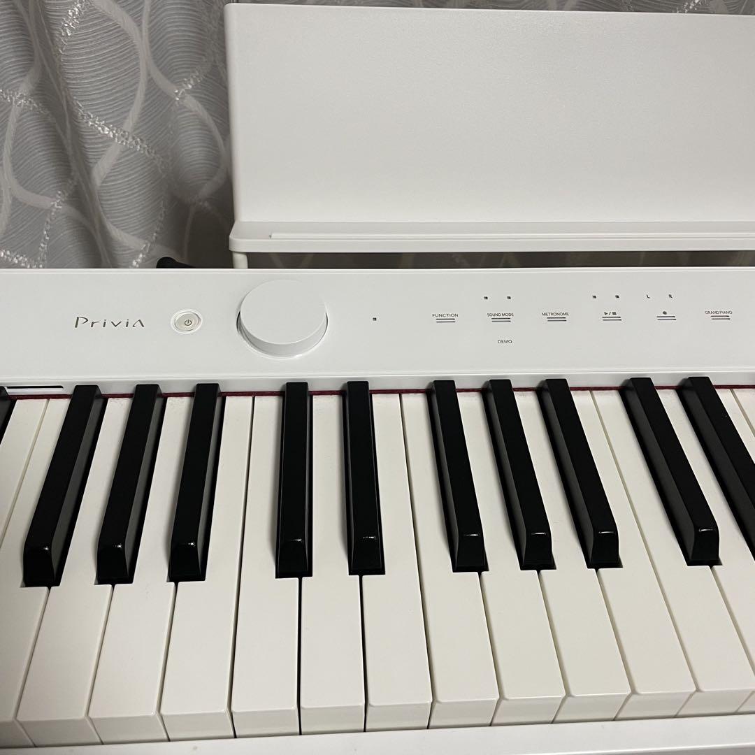 CASIO Privia PX-S1100 88鍵 ホワイト 電子ピアノ
