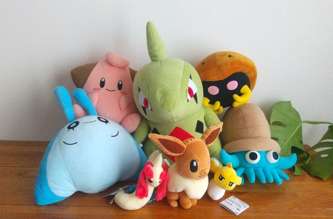 ポケモン　ぬいぐるみ　8個セット　バンプレスト　未使用　イーブイ　ヨーギラス