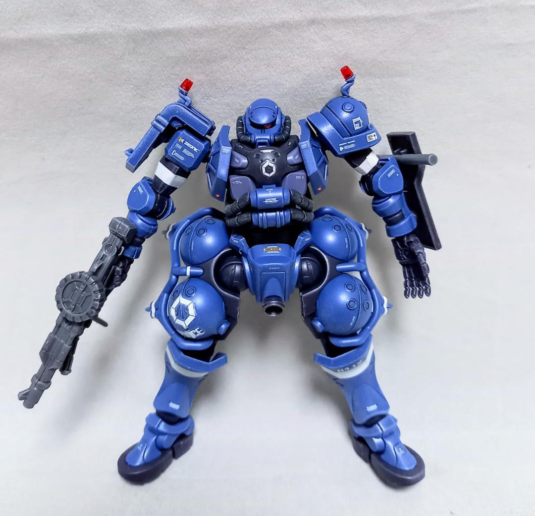完成品 HG 1/144 軍警ザク 組立て済み ジャンク ジークアクス