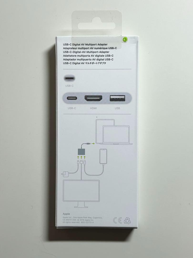 【新品】純正 USB-C Digital AV Multiport アダプタ①