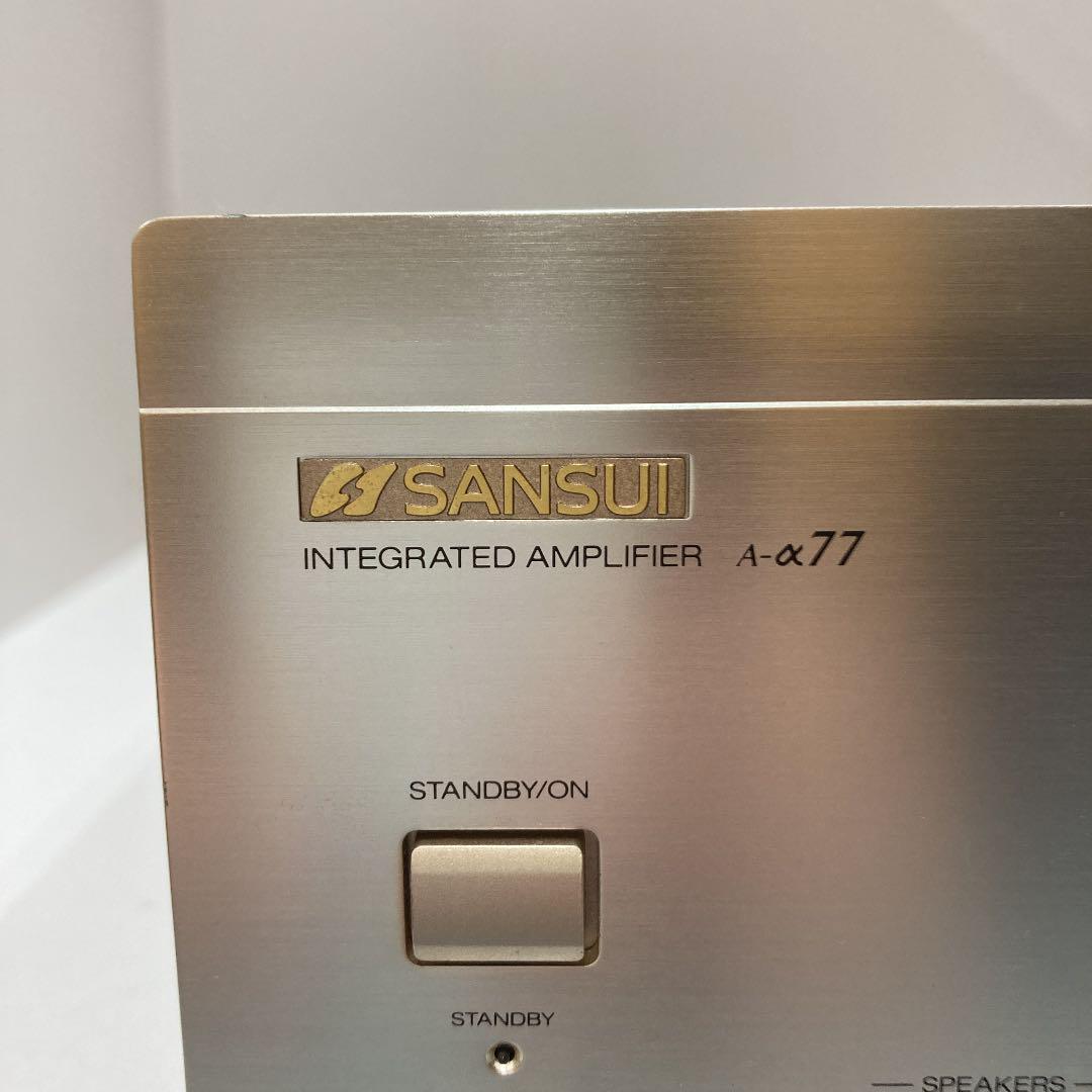 SANSUI【サンスイ】プリメインアンプ A−α77