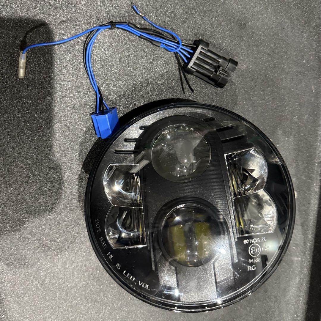 美品　ハーレーダビットソン　ホグワークス　ヘッドライト　LED