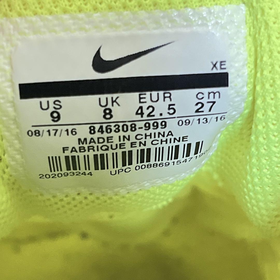 【NIKE】 ナイキ ZOOM ズーム 陸上シューズ バイカラー イエロ×ピンク