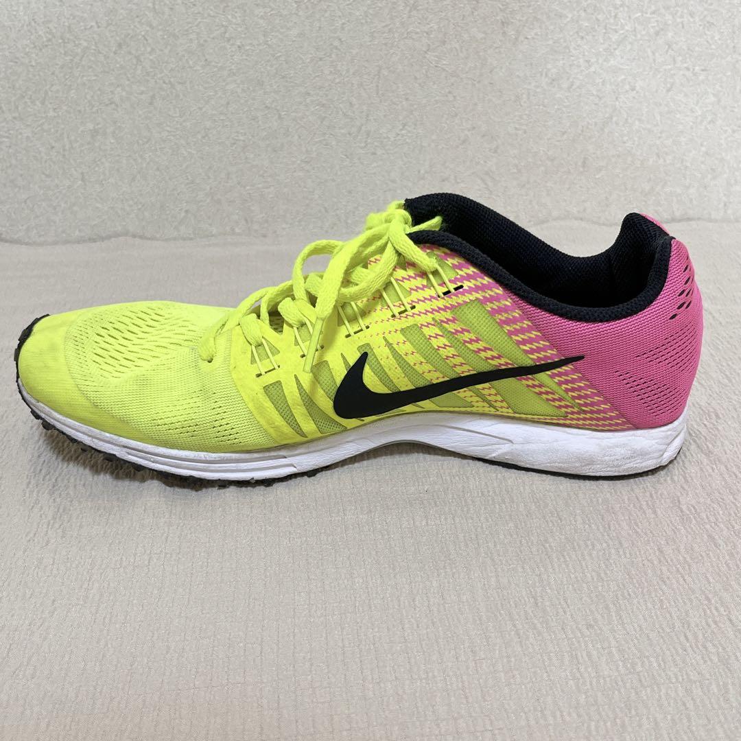 【NIKE】 ナイキ ZOOM ズーム 陸上シューズ バイカラー イエロ×ピンク