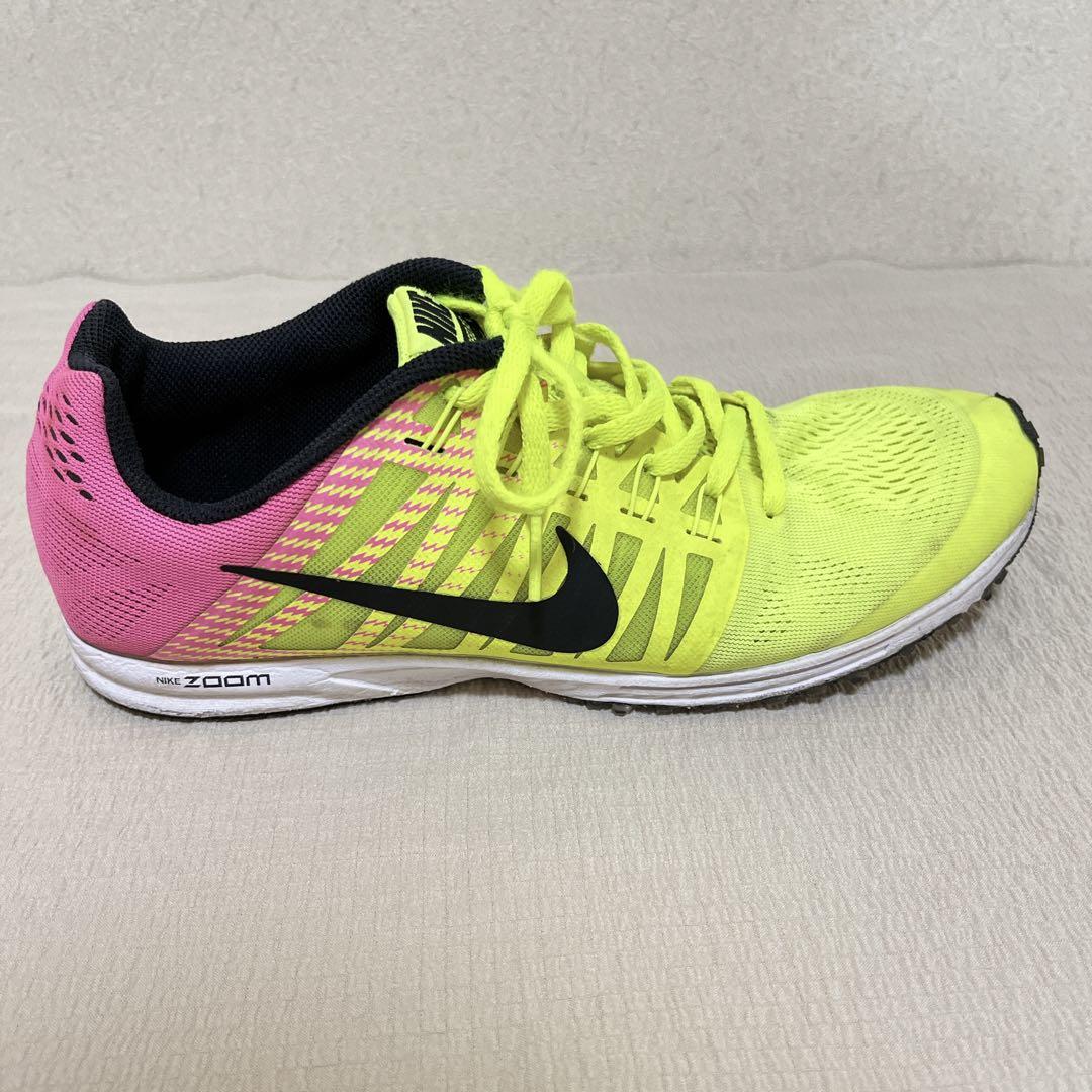 【NIKE】 ナイキ ZOOM ズーム 陸上シューズ バイカラー イエロ×ピンク
