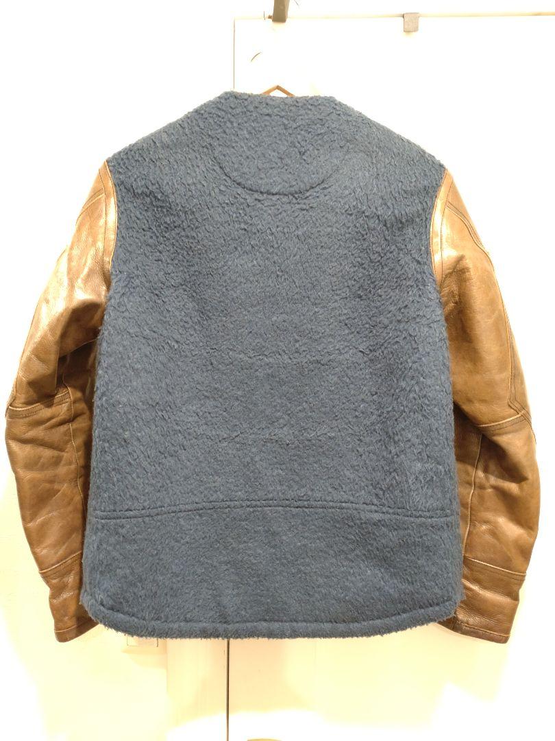 sasquatchfabrixサスクワァッチファブリックス★レザー切替ライダース
