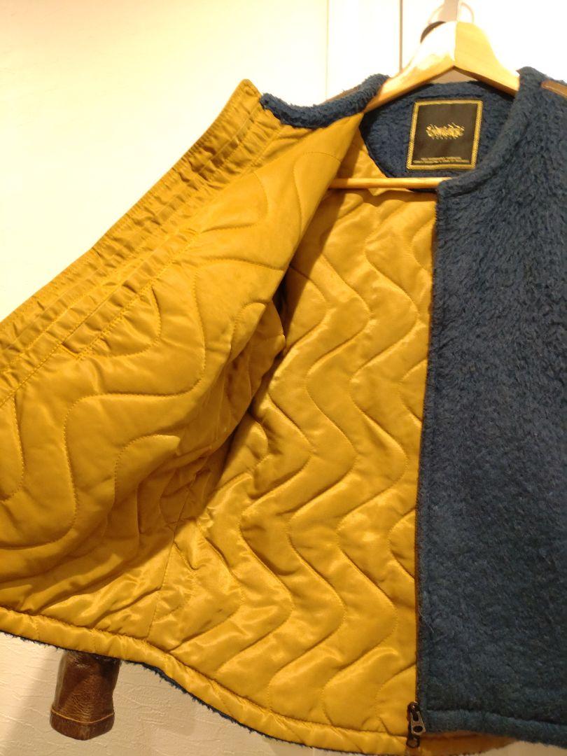 sasquatchfabrixサスクワァッチファブリックス★レザー切替ライダース