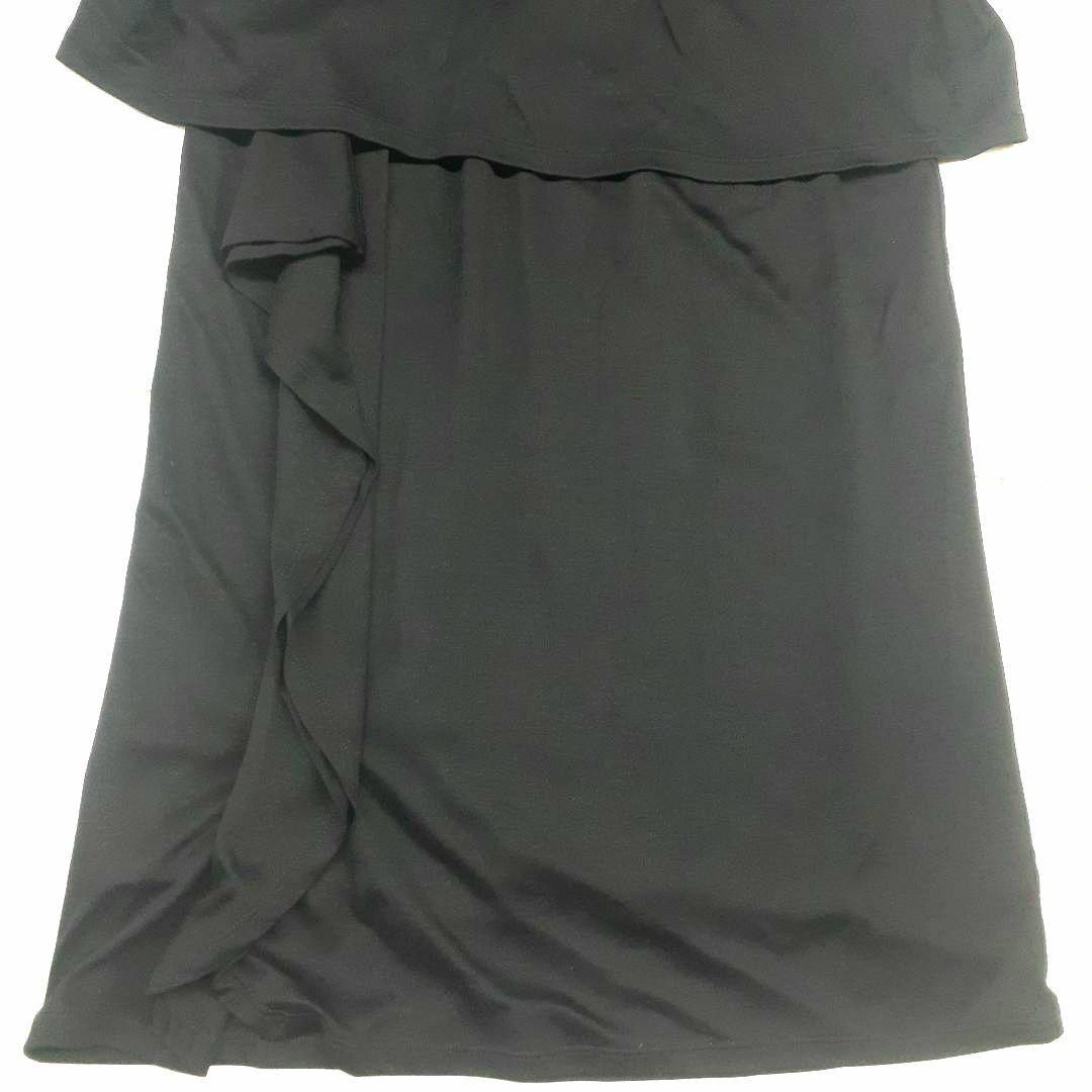 値下げ 23区 Vingt Trois アシンメトリー 半袖ワンピース