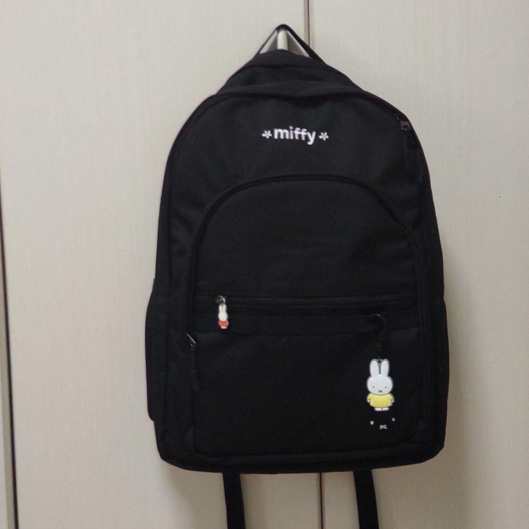 新品 ミッフィー キャラクター付き バックパック リュック 大容量 30L