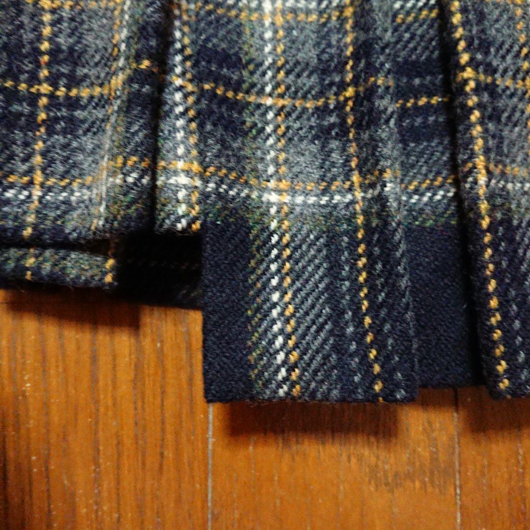 BURBERRY バーバリー　プリーツスカート　チェック柄　極美品　厚手