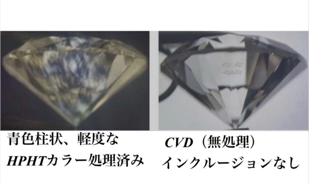無改色ラボダイヤモンドリング 2.25ct Eカラー VS1