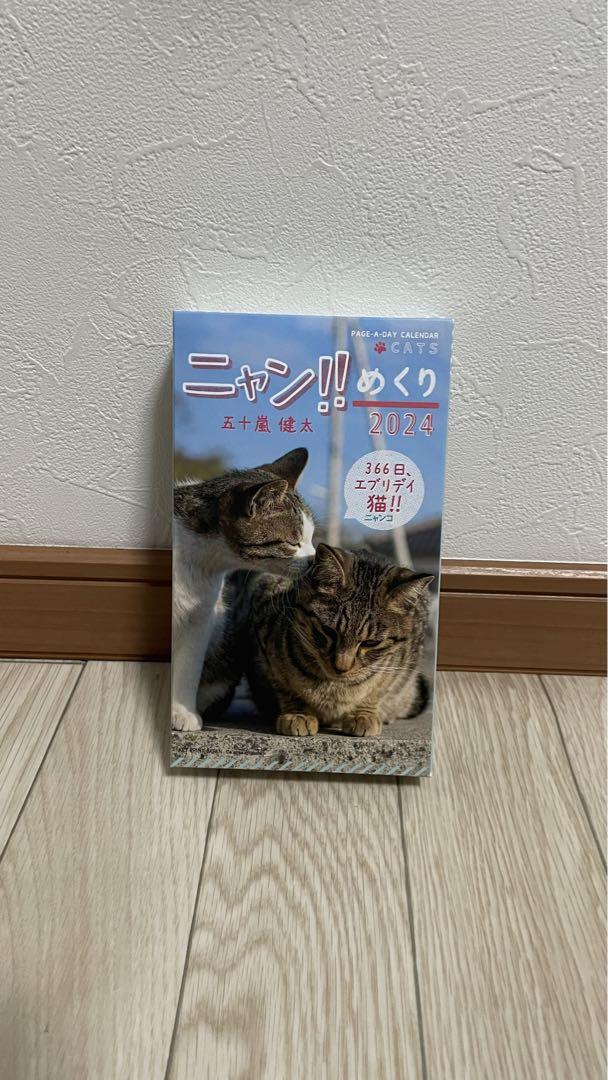 日めくりカレンダーにゃん‼︎めくり2024