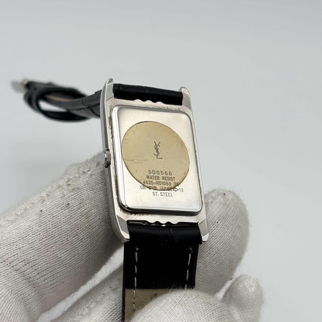 希少】Yves Saint Laurent 腕時計 ボーイズ レクタンギュラー