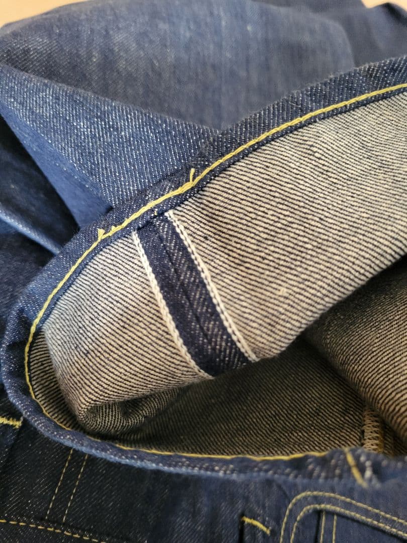 1921 天然藍染ジーンズ