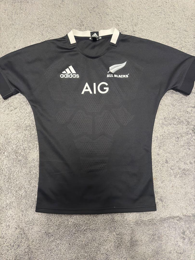 adidas ALL BLACKS ラグビーウェア 黒　Lサイズ