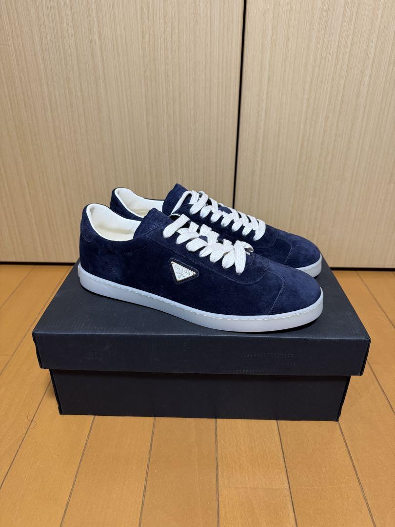 PRADA レーンスエードスニーカー 9 28cm 新品未使用 国内正規品