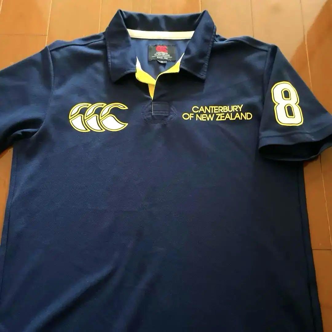 カンタベリー CANTERBURY ポロシャツ Mサイズ 紺色 ネイビー