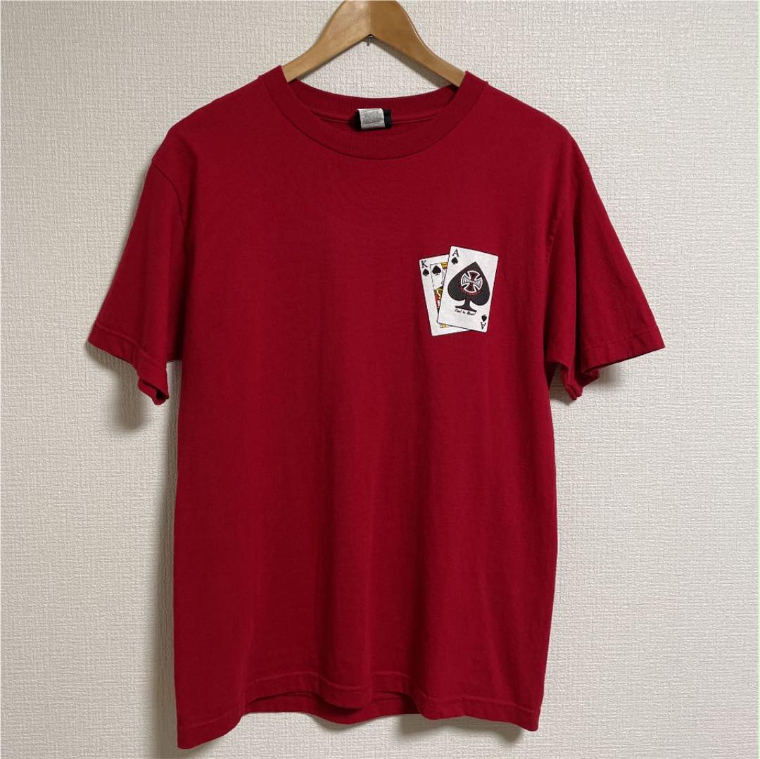 90's INDEPENDENT Tシャツ Mスカル NHS インディペンデント