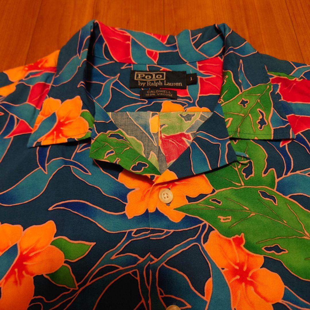 ラルフローレン総柄オープンシャツ