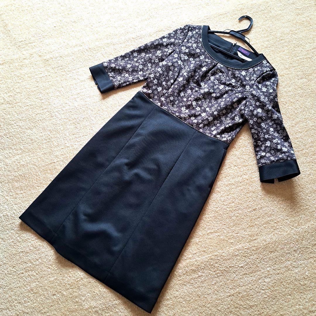 アンジョア リバティ事務服 ワンピース - メルカリ