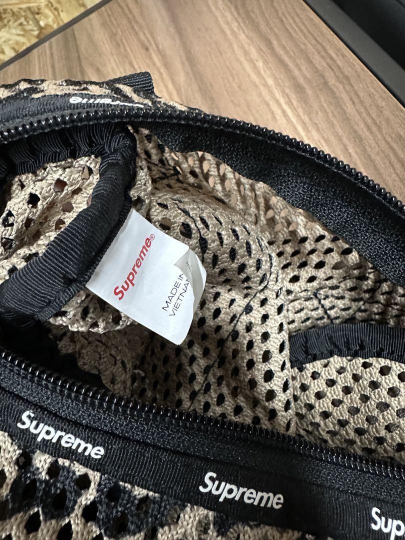 バッグ supreme Mesh Mini Duffle Bag Leopard
