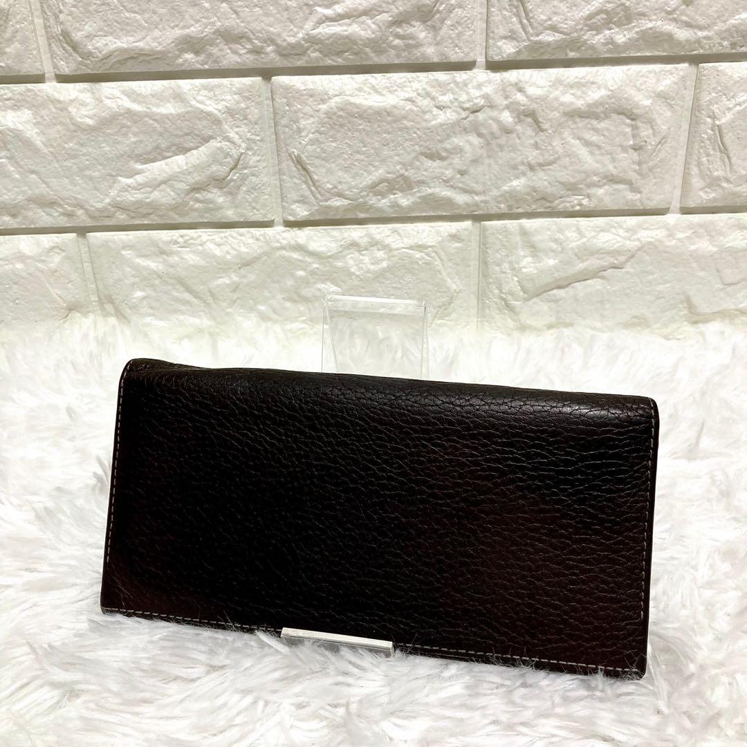 【極美品】ポールスミス　Paul Smith 長財布レザー　ブラウン