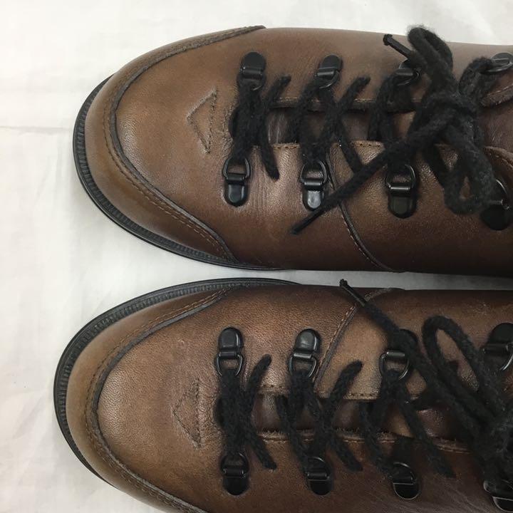 カラー⊻ Y’s レザーシューズ ブラウン 25.5cm cDXqS-m56270883637 for men ㊗ワイズ