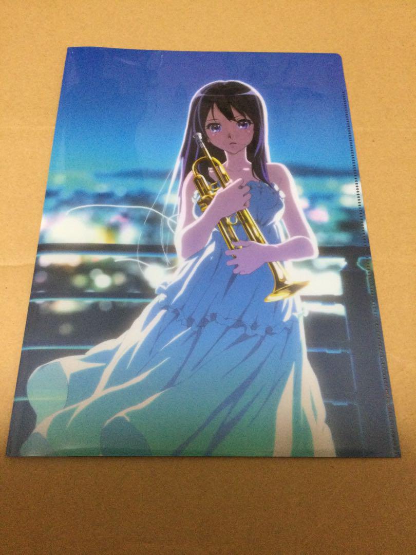 響け ユーフォニアム ダブルポケットクリアファイル 久美子 麗奈