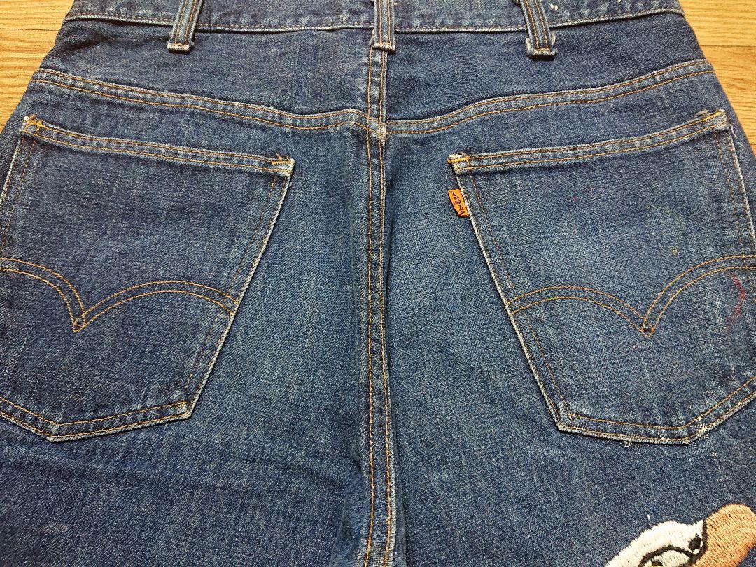 70s Levi's 646 ベルボトム TALON 42 W34 刻印8