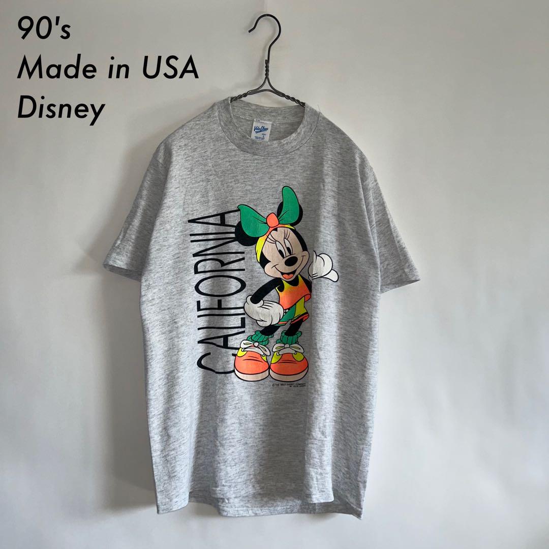 90s アメリカ製 Disney ミニーマウス Tシャツ ベルバシーン