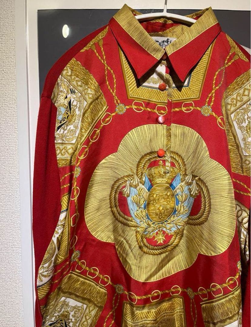 エルメス マルジェラ期 シルクニットシャツ