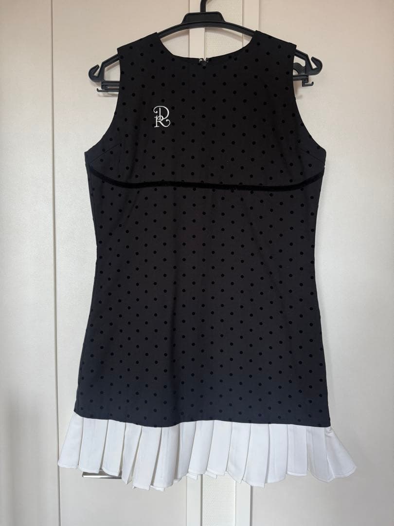 ダーリッチ ノースリーブドット柄ワンピースFREE SIZE・Darich