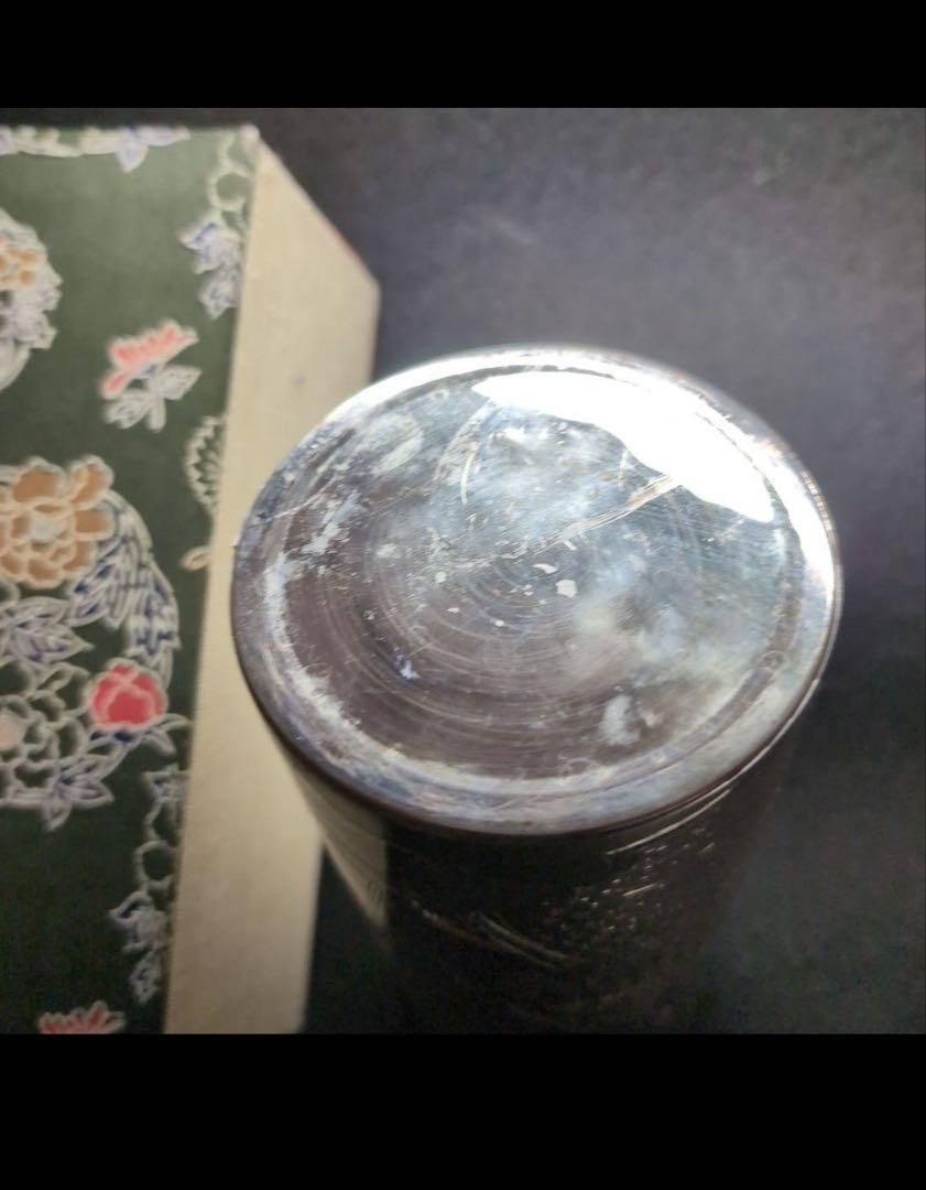 茶入れ　彫刻 细工 茶道具