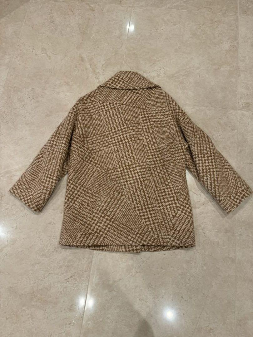 Herno レディース　ダブルブレスト チェックジャケット
