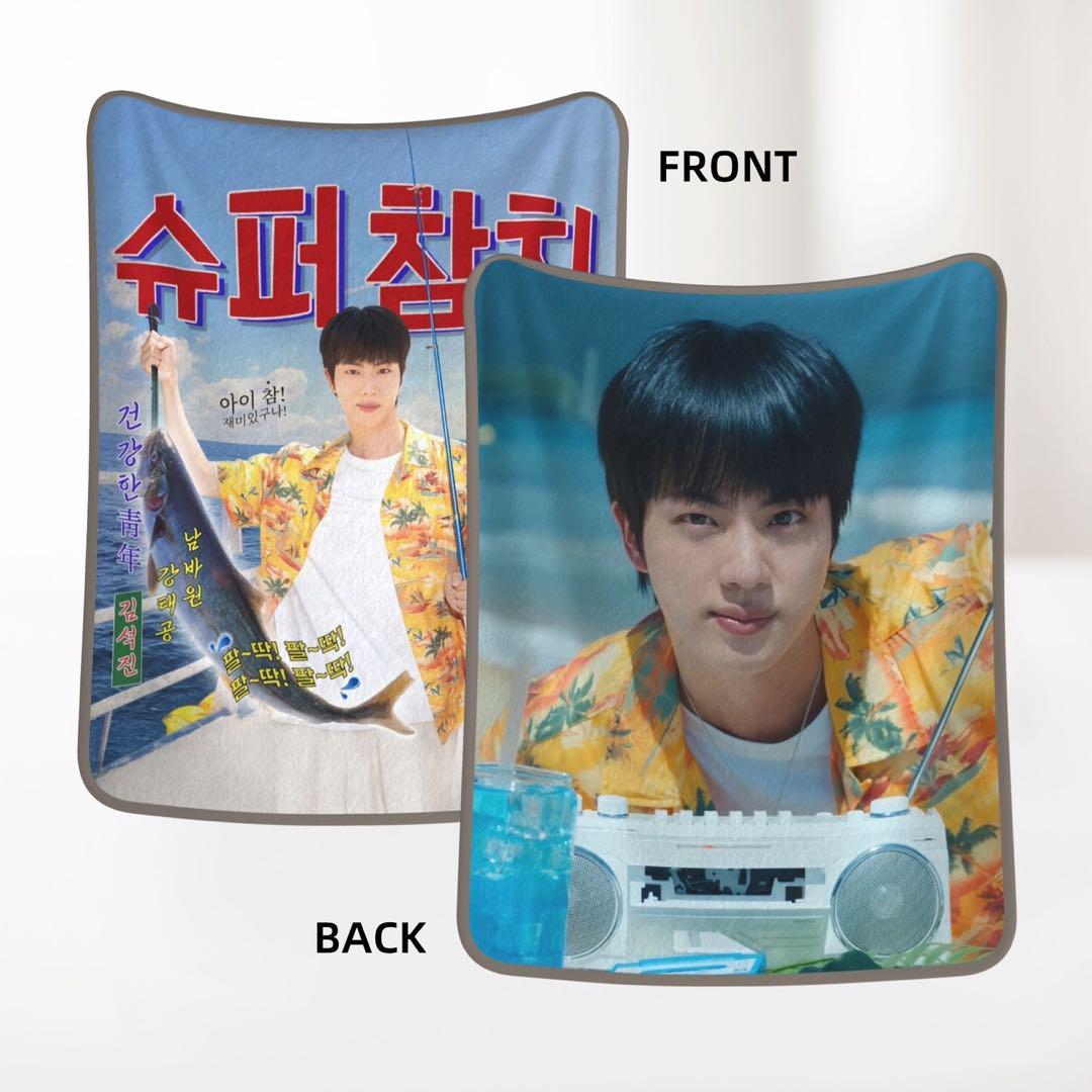 ☆BTS ブランケット　スーパーチヤムチ　ソクジン JIN ☆