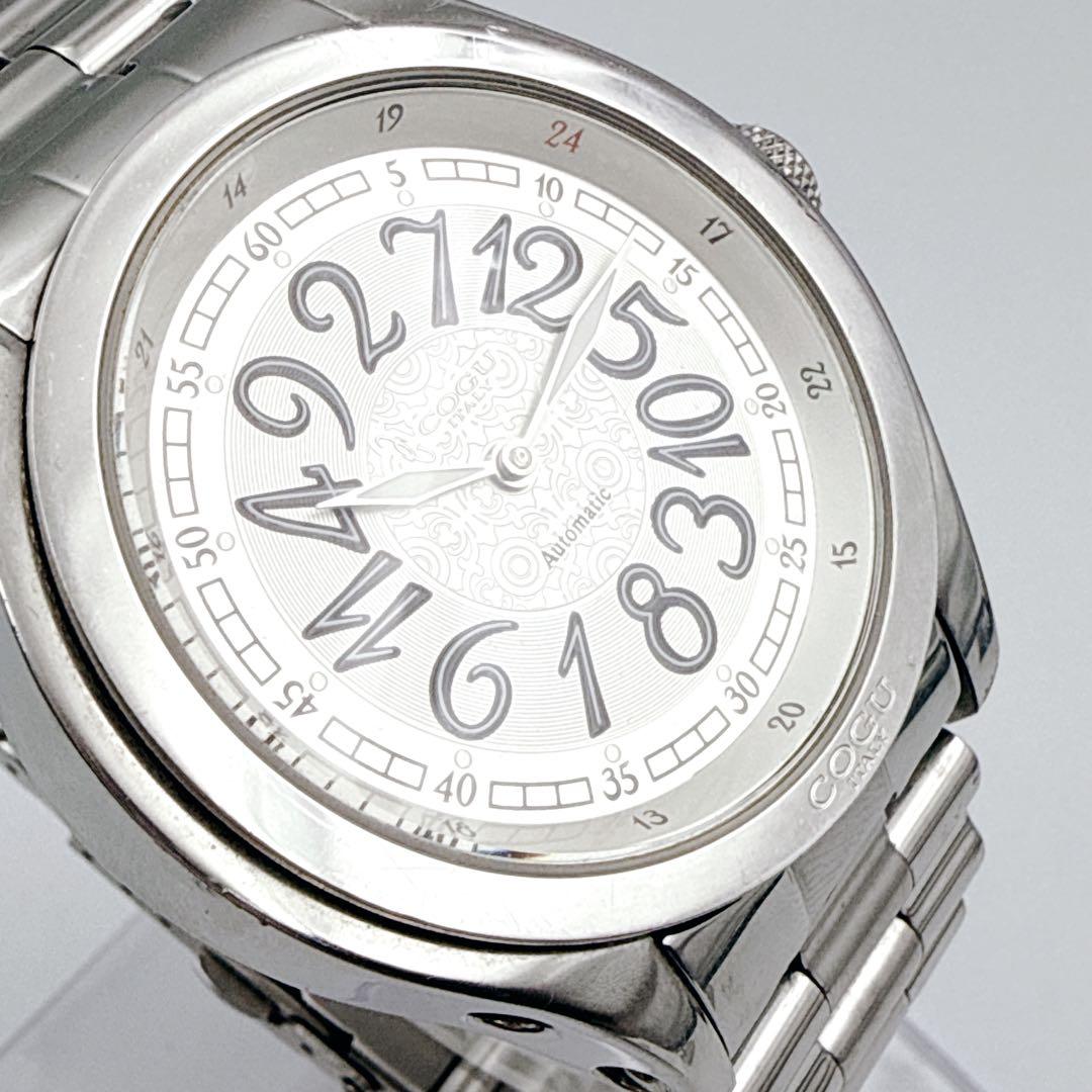 稀少/入手困難✨ コグ　ジャンピングアワー　自動巻　限定ver　裏スケ ホワイト 稀少/入手困難✨ コグ ジャンピングアワー 自動巻 限定ver 裏スケ