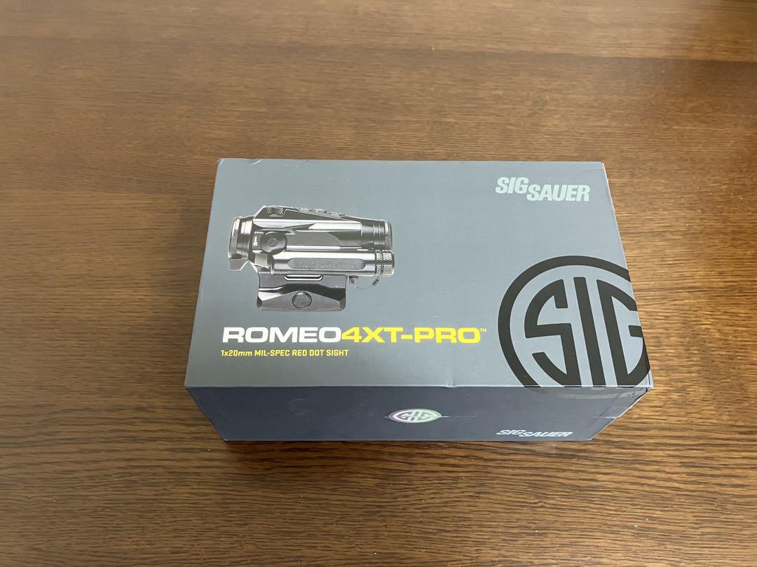 SIG SAUER ROMEO4XT-PRO ブラック