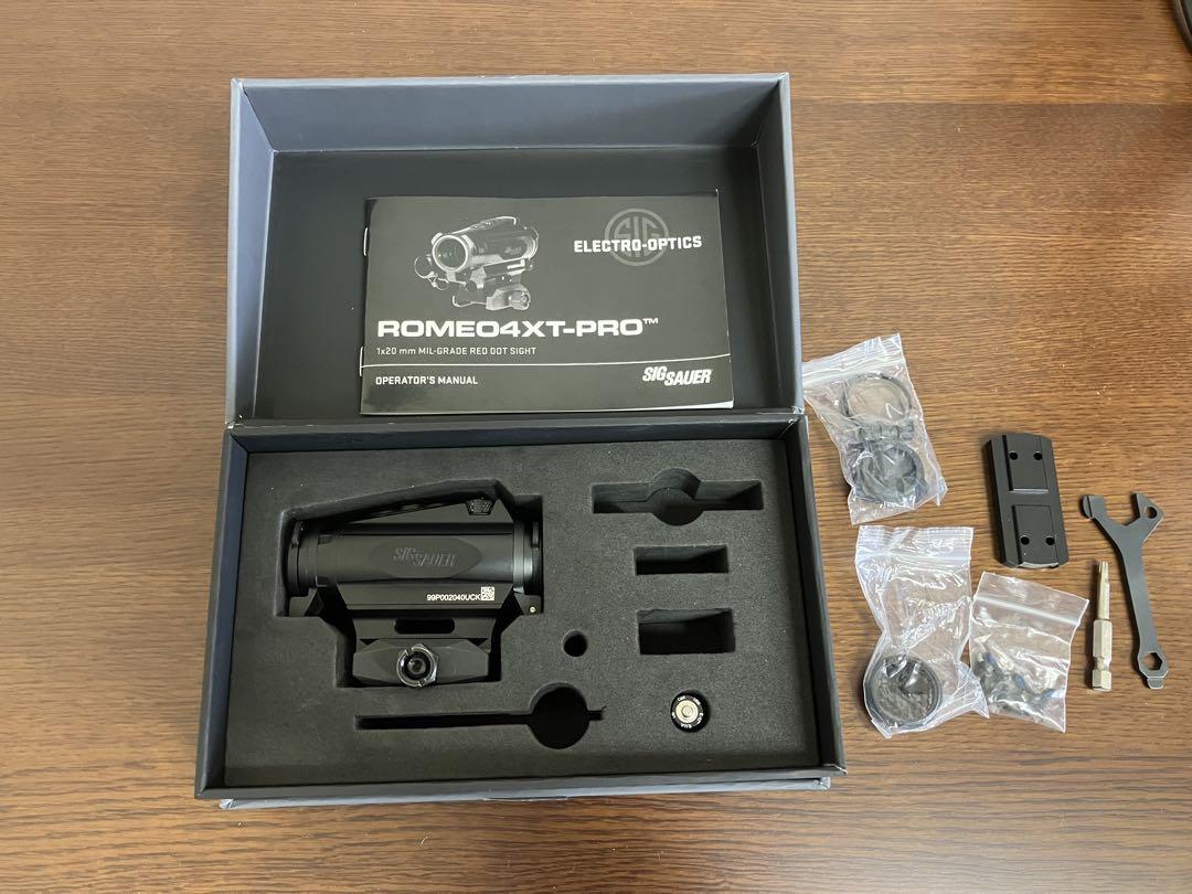 SIG SAUER ROMEO4XT-PRO ブラック