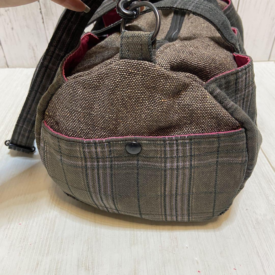 atmos×PORTER アトモス×ポーター ⭐️チェック ボストンバッグ