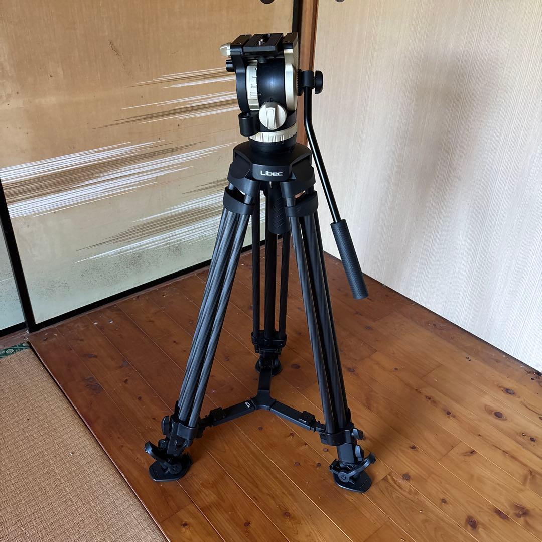 Libec NX-100MC ビデオヘッド 三脚 NH10 RT20C