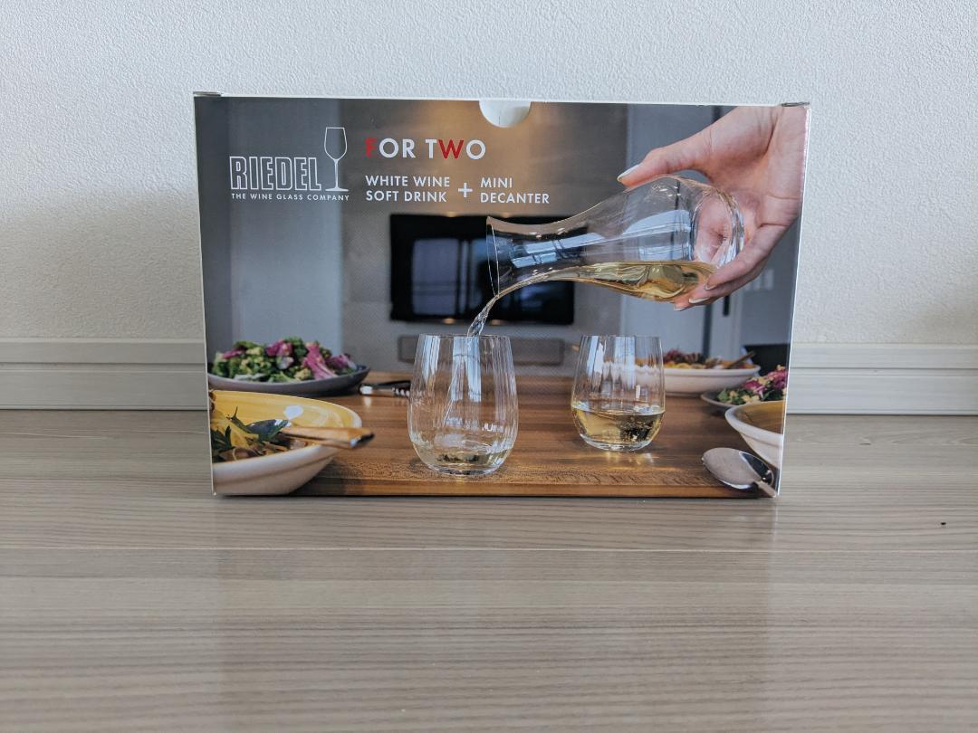 RIEDEL グラスセット 2個 + ミニデキャンタ