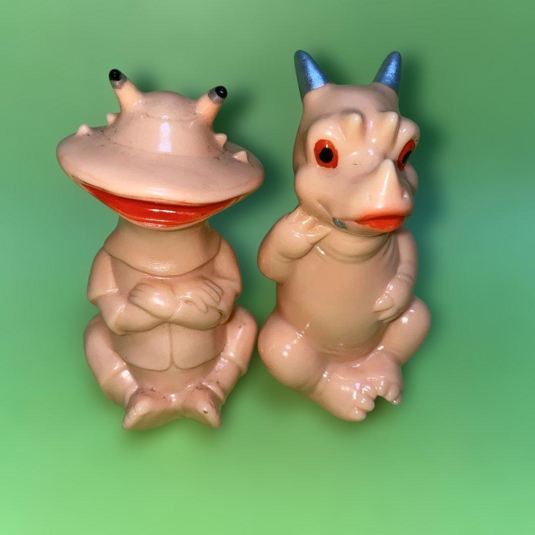 ソフビ マルサン M1号 ウルトラQ カネゴン パゴス 赤ちゃんシリーズ目立った傷や汚れなし