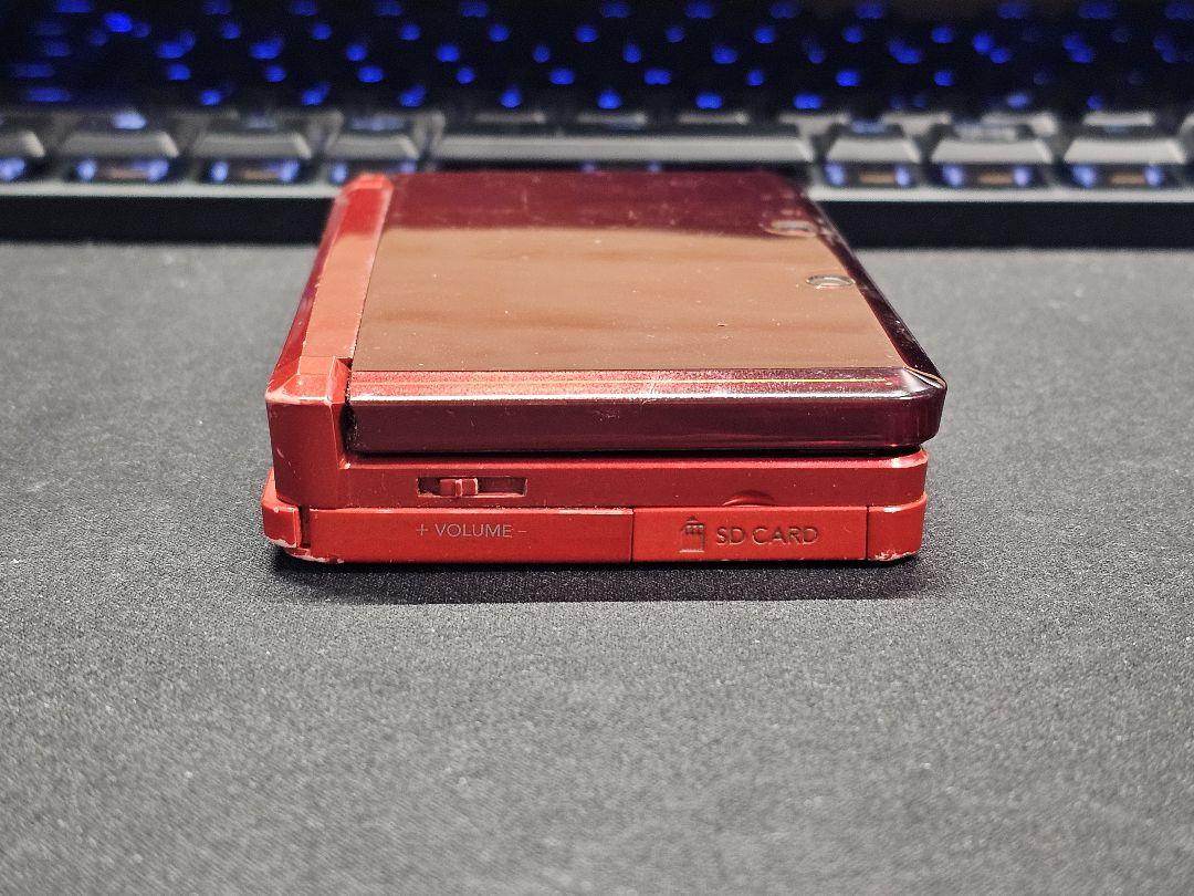 3ds 本体 動作品 動作確認済 動作確認済み フレアレッド 赤