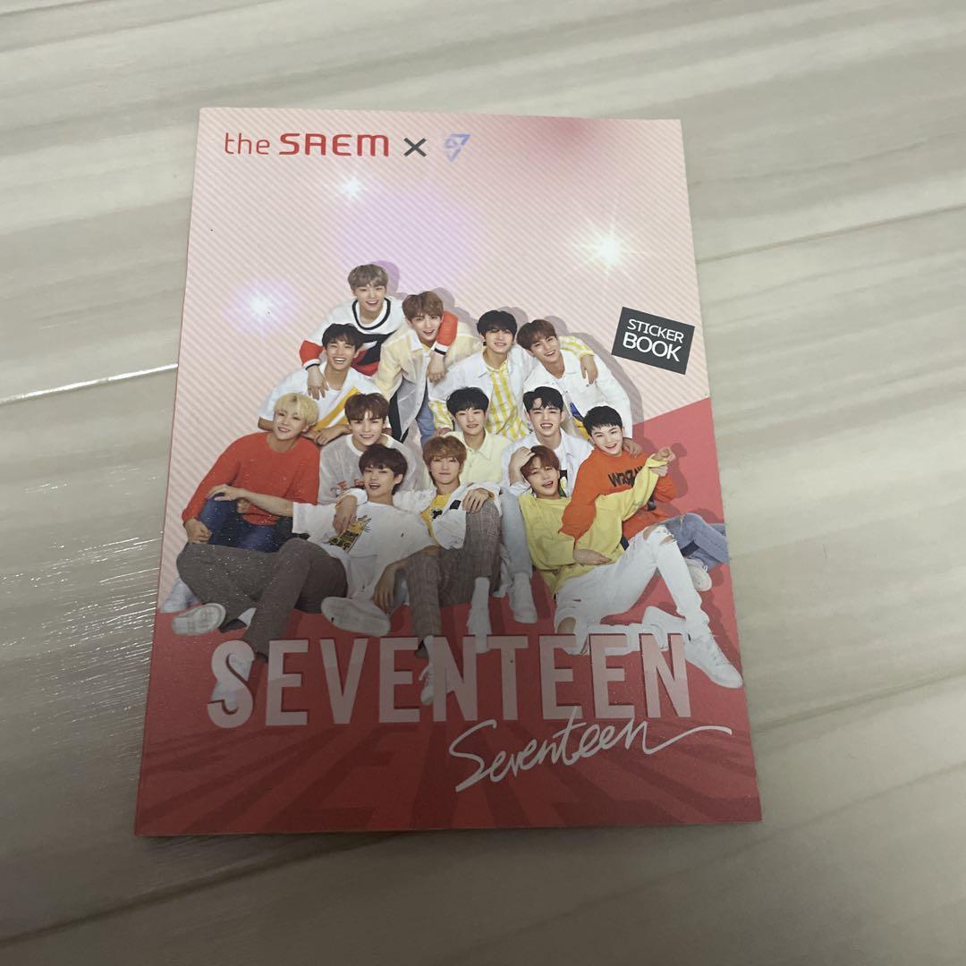 SEVENTEEN ステッカーブック the SAEM セブチ ステッカー - メルカリ