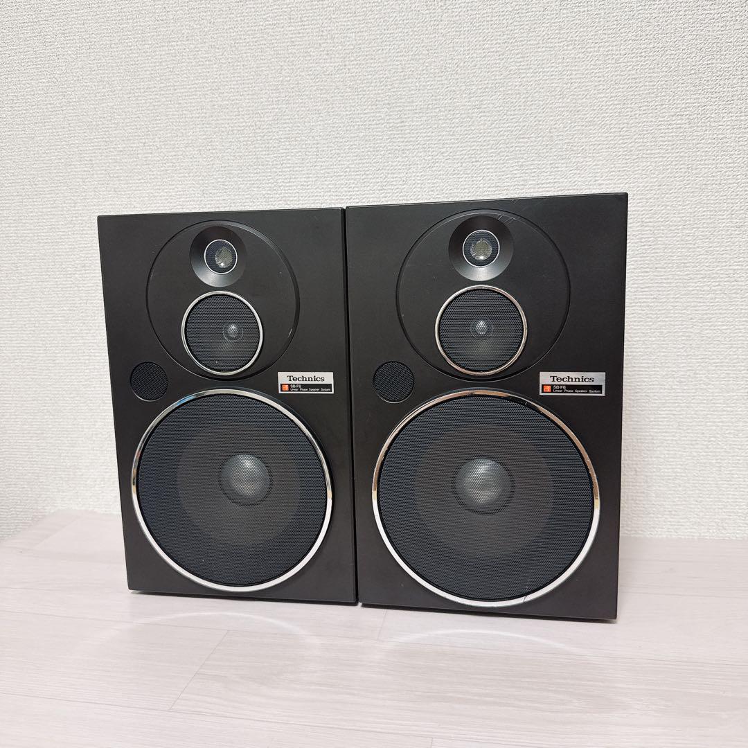 1814【美品】Technics SB-F6 スピーカー 希少 人気色 ブラック